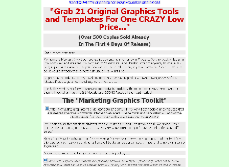 cheap Marketing Graphic Toolkits