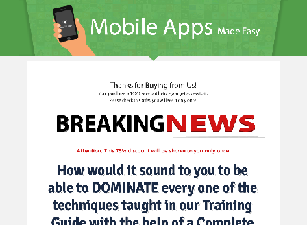 cheap Mobile App Made Easy Video Training Upgrade