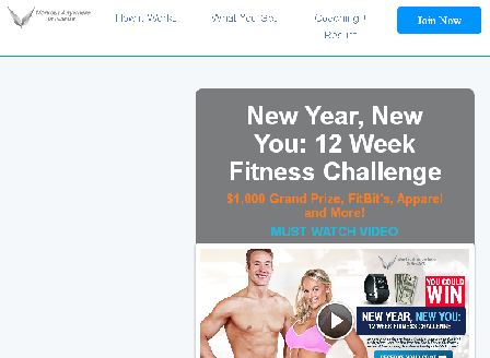 cheap New Year, New You: 12 Week Fitness Challenge