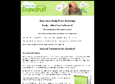 cheap Natural Treatments for Dandruff