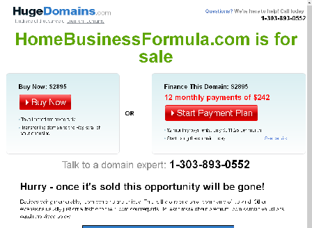 cheap Home Business Formula