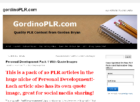 cheap Great Gordino PLR Articles