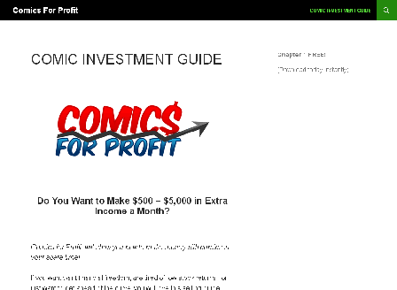 cheap Comics For Profit Guide