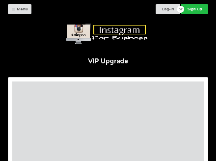 cheap Instagram for Business VIP Upgrade