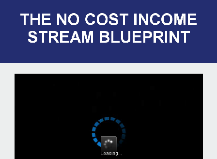 cheap No Cost Income Stream Blueprint