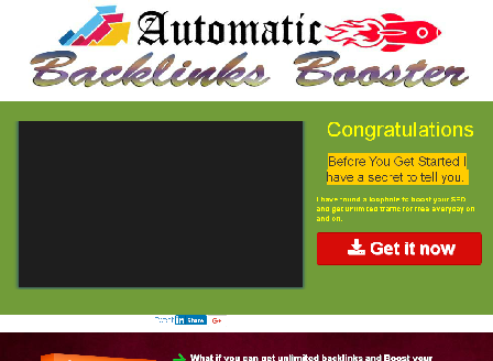 cheap Automatic Backlinks Booster