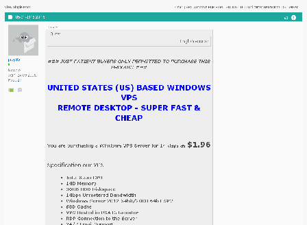 cheap VPS Windows RDP 1GB RAM 30GB HDD 14 Days Unlimited Bandwidth USA Server