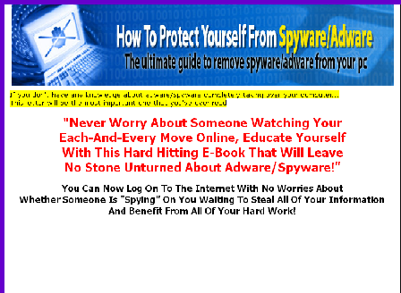 cheap Protect Yourself From Adware/Spyware