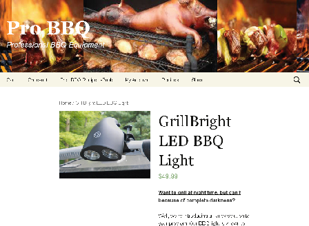 cheap GrillBright Premium Outdoor BBQ LED Light