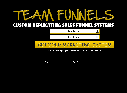 cheap Team Funnels Marketing System Builder