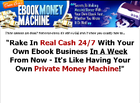 cheap Ebook Money Machine