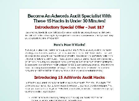 cheap 15 AdWords Hacks
