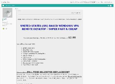 cheap 14 days | VPS Windows TV RDP RAM 4GB 30GB HDD Unlimited Bandwidth USA Server