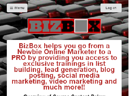 cheap BizBox- Web Traffic Mastery