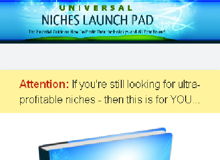 cheap Universal Niches Launch Pad