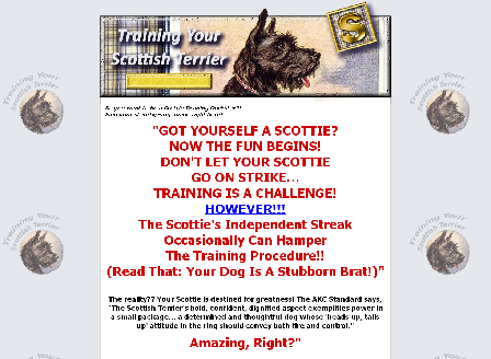cheap Training Your Scottish Terrier
