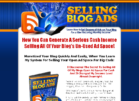cheap Selling Blog Ads