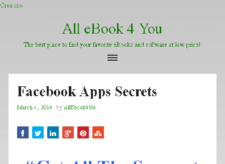 cheap Facebook App Secrets