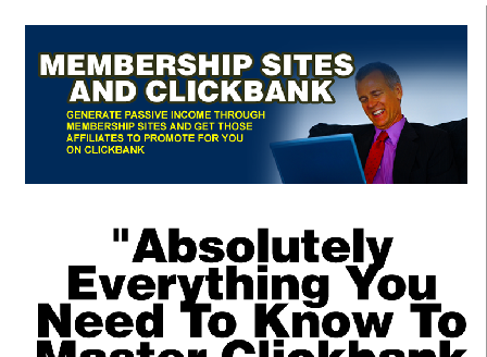 cheap Membership Sites Clickbank