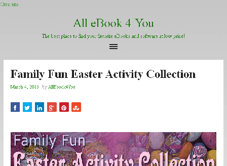 cheap Family Fun Easter Activity Collection