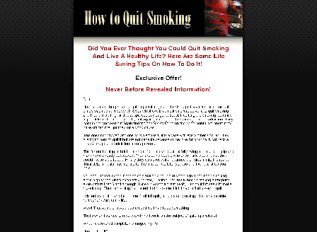 cheap How to Quit Smoking