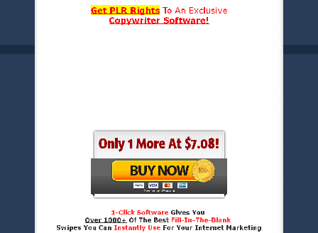 cheap [PLR] Copywriter Software 1-Click Rebrander