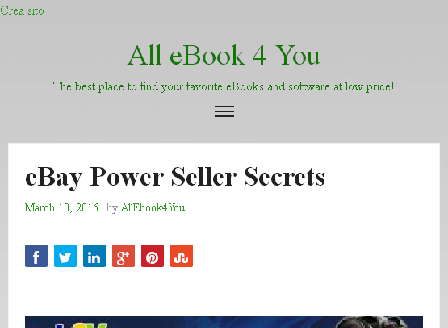 cheap eBay Power Seller Secrets