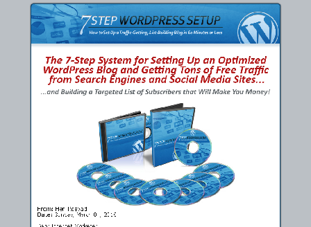 cheap 7 Step WordPress System