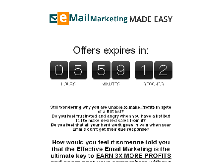 cheap Email Marketing Made Easy discount