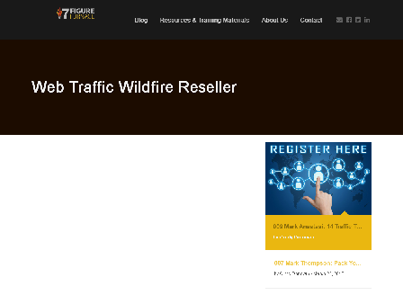 cheap Web Traffic Wildfire Reseller
