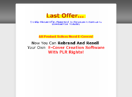 cheap 2016402 [PLR Software] Ebook And Box Cover Maker!