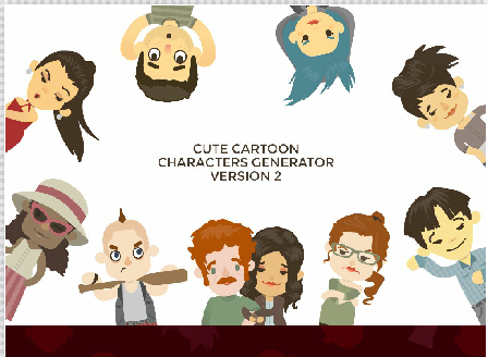 cheap Cute Cartoon Characters Generator 2