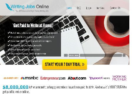 cheap Writing Jobs Online! Get Paid to Write Online!