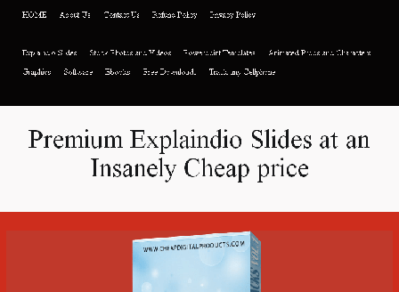 cheap Explaindio Slide Packs Vol 1