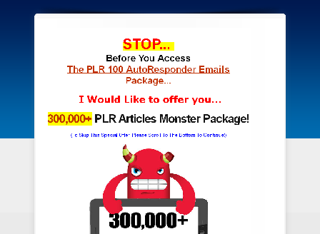 cheap 2016415 MONSTER PACKAGE 300,000+ PLR ARTICLES!