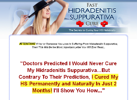 cheap Fast Hidradenitis Suppurativa Cure +3 Months Consultations+BONUSES
