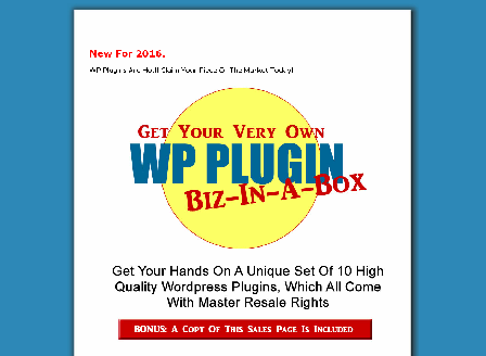 cheap WordPress Plugin Biz In A Box V1