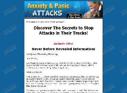 cheap Anxiety & Panic Attacks