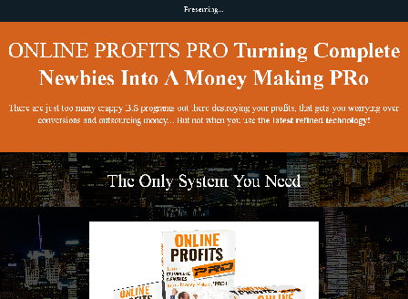 cheap Online Profits Pro