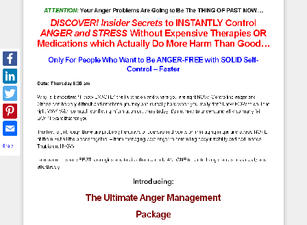 cheap The Ultimate Anger Management System