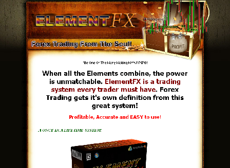 cheap ElementFX Forex Trading System