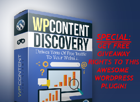 cheap FREE WP Content Discovery Giveaway Rights