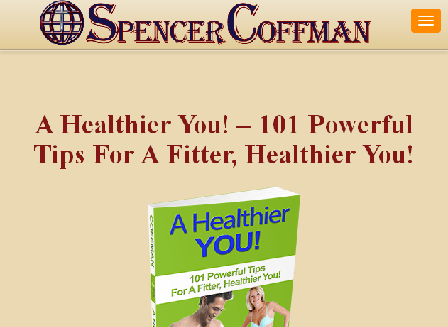 cheap A Healthier You! eBook 101 Powerful Tips By Spencer Coffman PDF