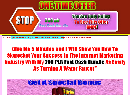 cheap 200 PLR Fast Cash Bundle | Unrestricted PLR Package