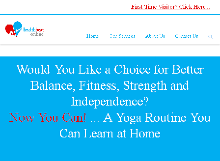 cheap The 21 Day Yoga Challenge by HealthBeat Online
