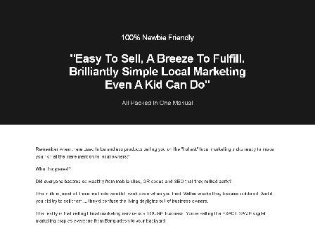 cheap The Bob Ross All-In-One Local Marketing Blueprint