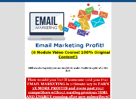 cheap Email Marketing Profit