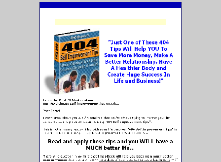 cheap 404 Self Improvement Tips