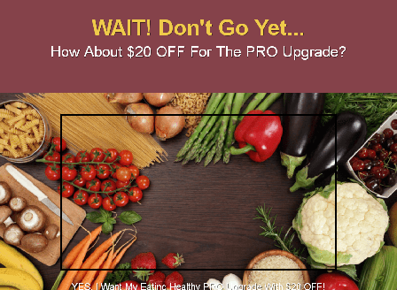 cheap [PLR] Eating Healthy PRO Upgrade