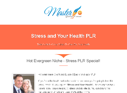 cheap Stress and Your Health PLR